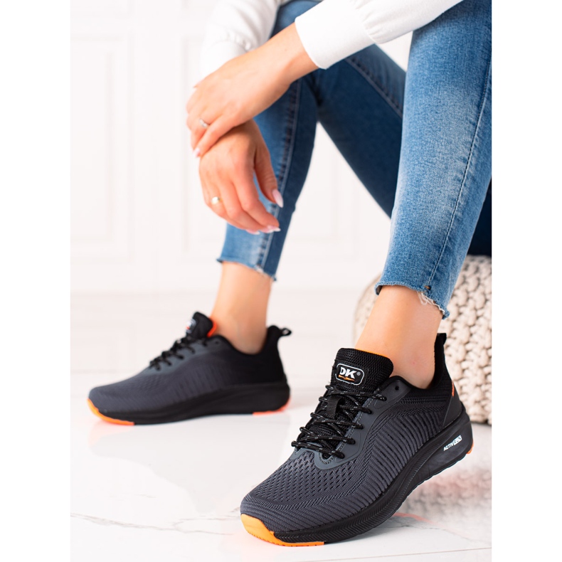 Klassiska DK Sportskor svart grå 1
