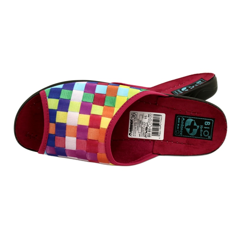 Damtofflor Adanex 27266 SAK1 röd 5