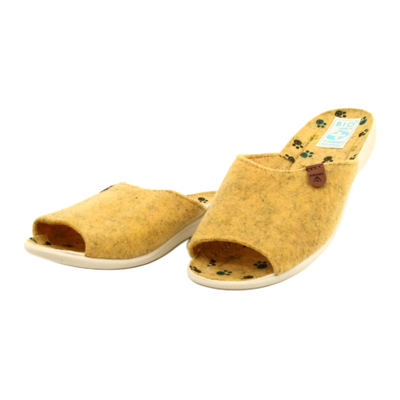 Filt Tofflor Adanex 25493 gul 3