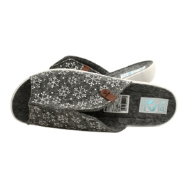 Adanex tofflor för snöflinga 24217 vit grå 6