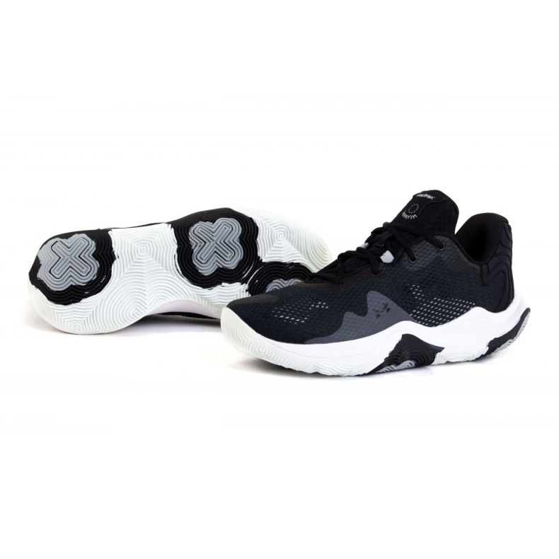 Under Armour Uner Armour Spawn 4 M 3024971-001 basketsko mångfärgad svart 1