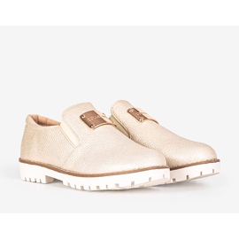 Golden Haalen barnskor gyllene 1