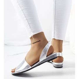 Silvermetallic Gomes sandaler 1