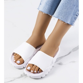 Vita Distant-tofflor för kvinnor 1