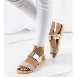 Laval gyllene damsandaler 1