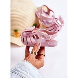 Barnsandaler med kardborre Doftande ZAXY JJ385034 Ljuslila ['lila'] violett 1