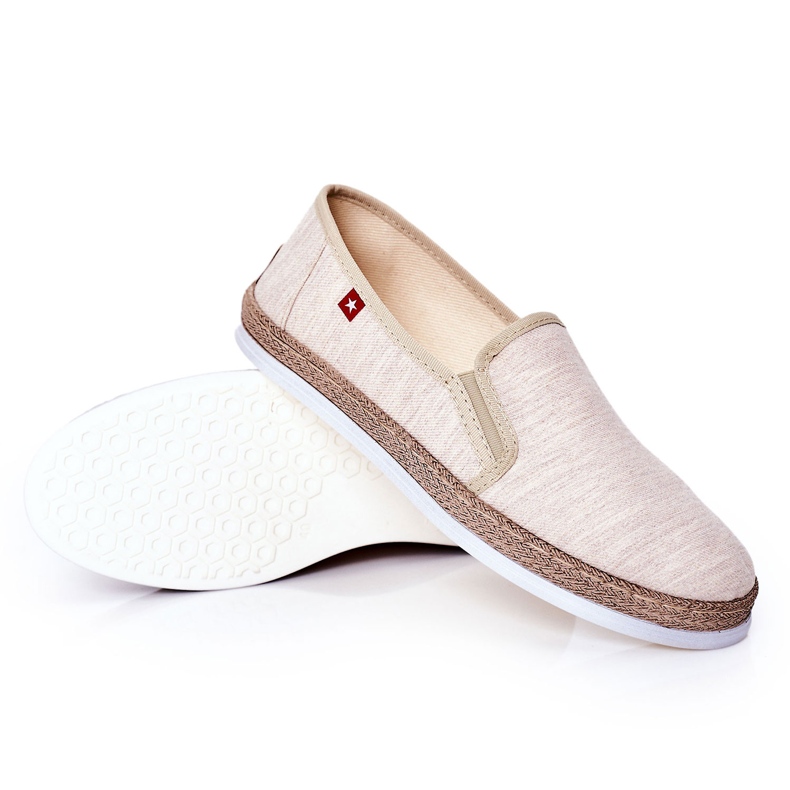 Herr Espadrilles Big Star HH176001 Beige 3