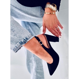 Pumps med öppen häl Spectra Negro svart 2