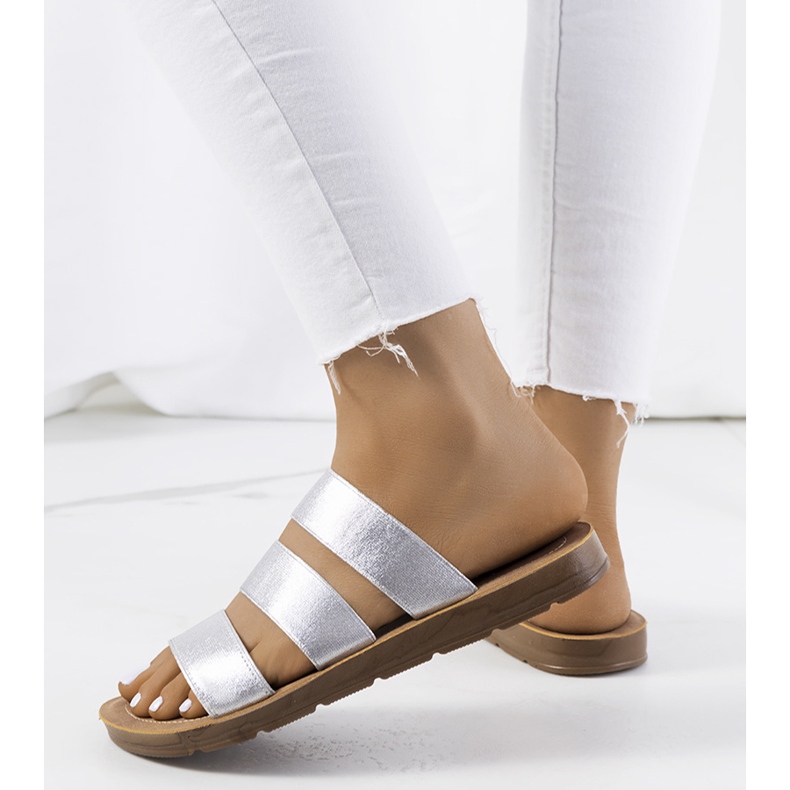 BM Cremik silvertofflor dam silver- 1