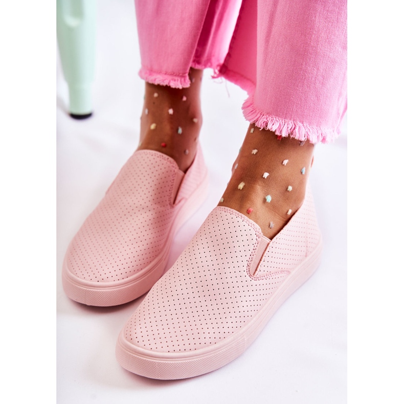 FK2 Rosa Viviana Slip-On skor för kvinnor 1