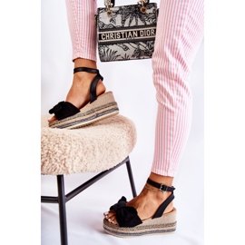 FE1 Svarta mocka sandaler Natina 2