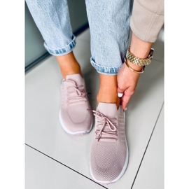 Lars Pink socksneakers rosa 1