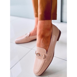 Dam loafers Tansy Khaki beige 2