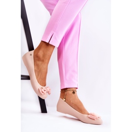 PH1 Gummiballerinarosett för kvinnor Naken Fergie beige 2