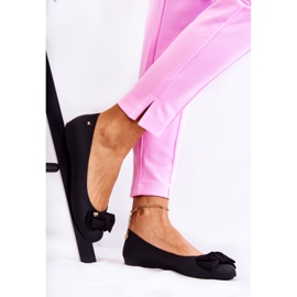 PH1 Gummiballerinor för damer Rosett Svart Fergie 1