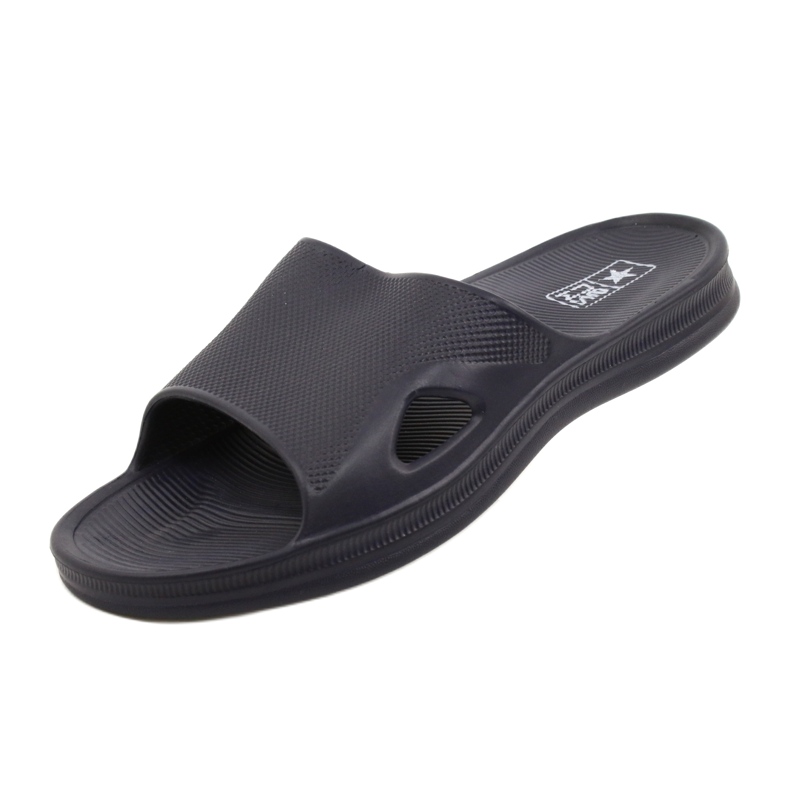 News Kvinnors flip flops för Navy Blue Beach 20SD11-2520 blå 3