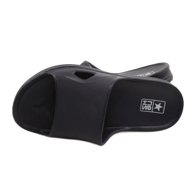 News Kvinnors flip flops för Navy Blue Beach 20SD11-2520 blå 4