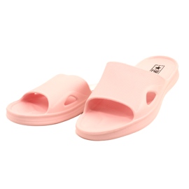 News Kvinnors flip flops för Powder Beach Pink 20SD11-2520 rosa 2