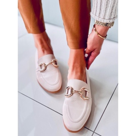 Tulip Apricot loafers för kvinnor beige 2