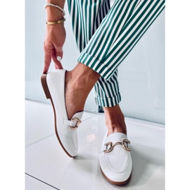 Tulip White dam loafers vit 2