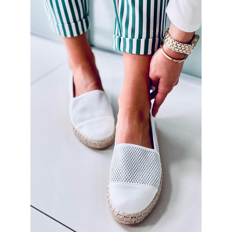 Alika White espadrillor för kvinnor vit 2