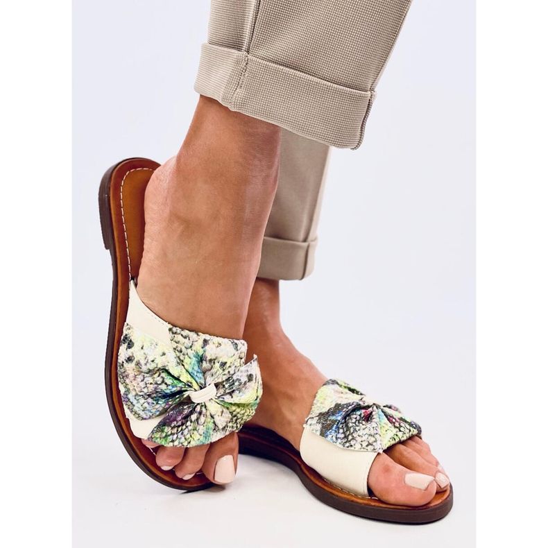 Vors Beige damtofflor mångfärgad 2