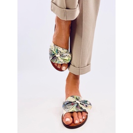 Vors Beige damtofflor mångfärgad 1