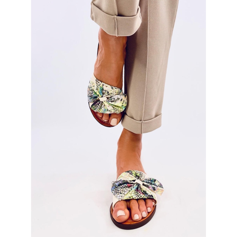 Vors Beige damtofflor mångfärgad 1