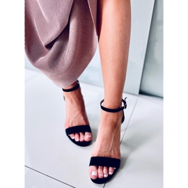 Sheila Svarta sandaler med hög klack 2