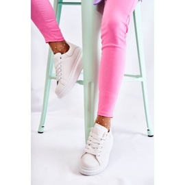 FS3 Kvinnors sportskor på plattformen White Eliso vit 2