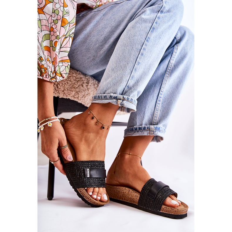 Klassiska tofflor dam Inblu NM000025 Svart 1