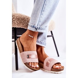 Klassiska tofflor dam Inblu NM000025 Rosa 1