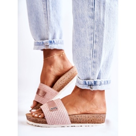 Klassiska tofflor dam Inblu NM000025 Rosa 2