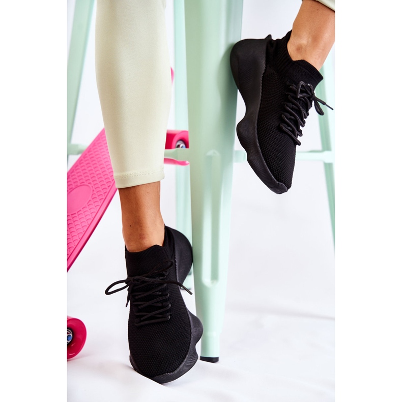 PS1 Svarta Dalmiro Svarta Sportskor för kvinnor 2