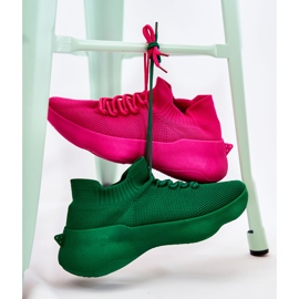 PS1 Dam Fuchsia Dalmiro Slip-On Sportskor rosa 2