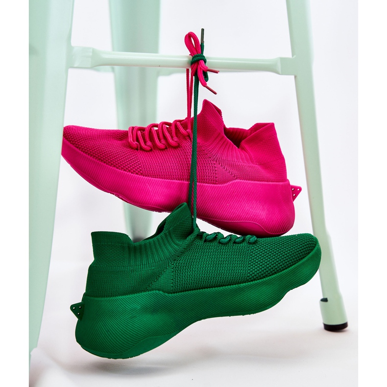 PS1 Dam Fuchsia Dalmiro Slip-On Sportskor rosa 2