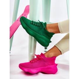 PS1 Gröna Dalmiro Gröna Slip-On Sportskor för kvinnor 1