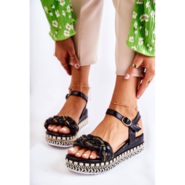 PS1 Damsandaler Black Chaves svart 2