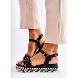 PS1 Damsandaler Black Chaves svart 1