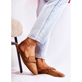 FB1 Damtofflor Mocka Beige Olena brun 1