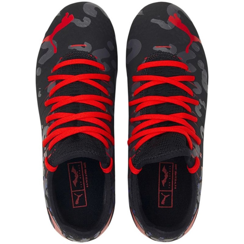 Puma Future Z 4.3 FG / AG Batman Jr 106953 01 fotbollsskor svart svart 1