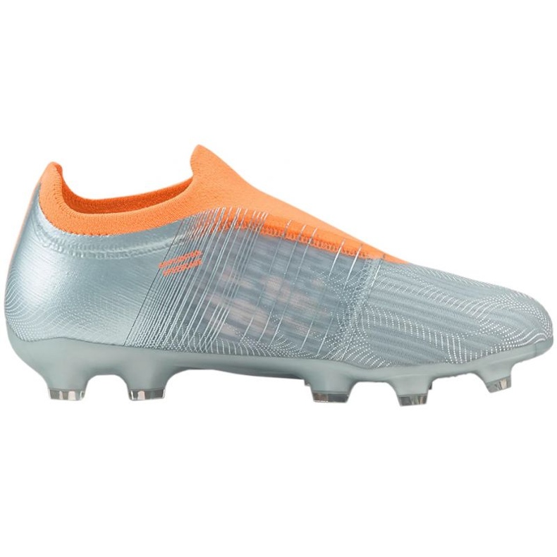 Puma Ultra 3.4 FG / AG Jr 106738 01 fotbollsskor mångfärgad nyanser av grått 1