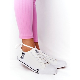 Klassiska damskor Sneakers Big Star HH274109 Vit 1