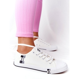 Klassiska damskor Sneakers Big Star HH274109 Vit 4