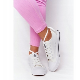 Klassiska damskor Sneakers Big Star HH274109 Vit 5