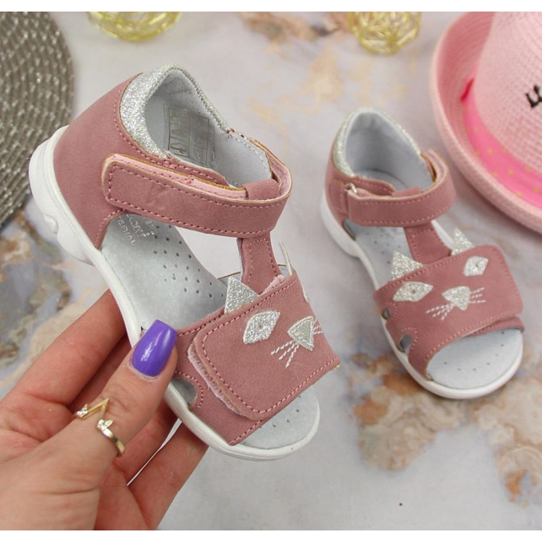 Uhlsport Kardborresandaler Kornecki Jr.KOR6305 smutsrosa 1