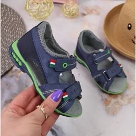 Kardborresandaler Kornecki Jr KOR6313 marinblå 1