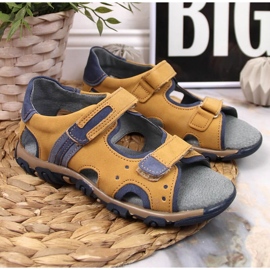 Kardborresandaler Kornecki Jr KOR6188A kamel brun 2