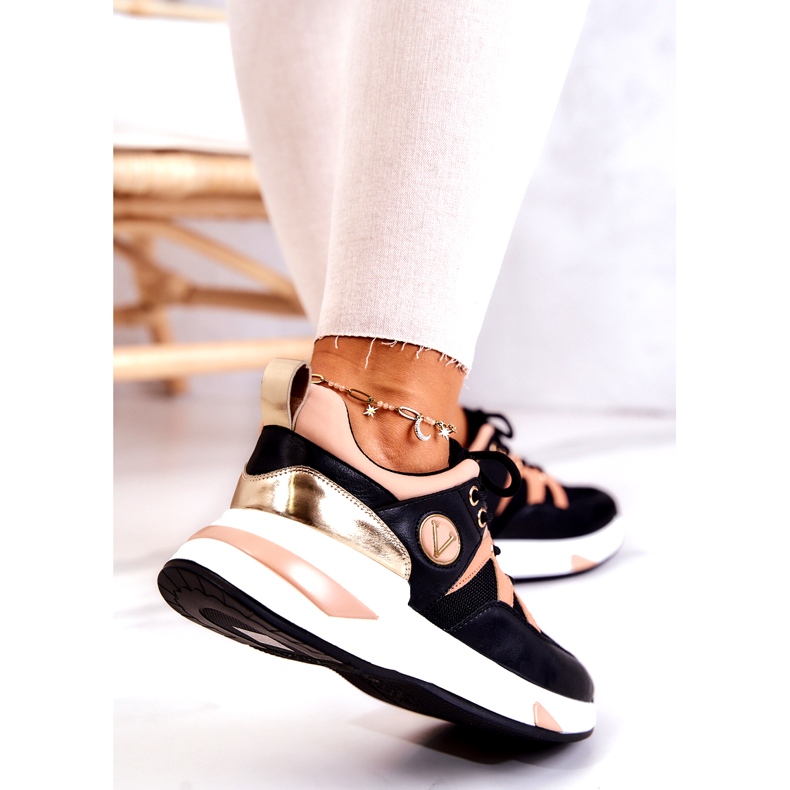 Vinceza Damsportskor Sneakers Svarta 3