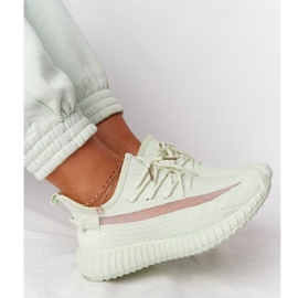 Kvinnors ljusgröna sneakers sportskor 1